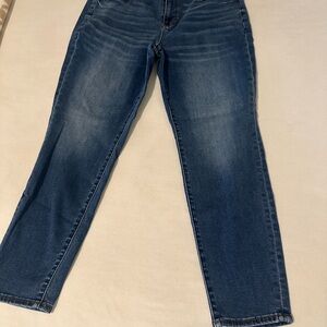 American Eagle Outfitters Dark Blue Straight Leg Jeans
